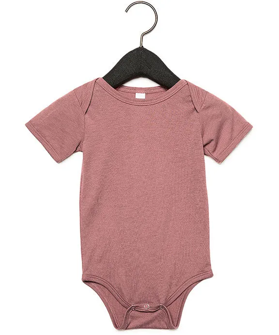 134B - Bella   Canvas Infant Triblend Short-Sleeve One-Piece