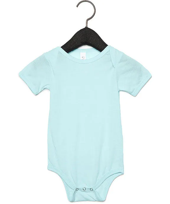 134B - Bella   Canvas Infant Triblend Short-Sleeve One-Piece