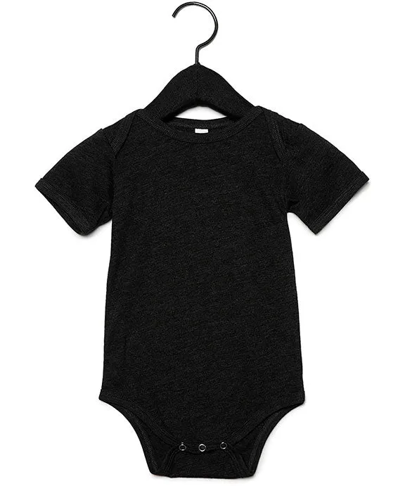 134B - Bella   Canvas Infant Triblend Short-Sleeve One-Piece