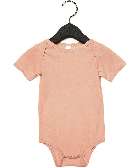 134B - Bella   Canvas Infant Triblend Short-Sleeve One-Piece