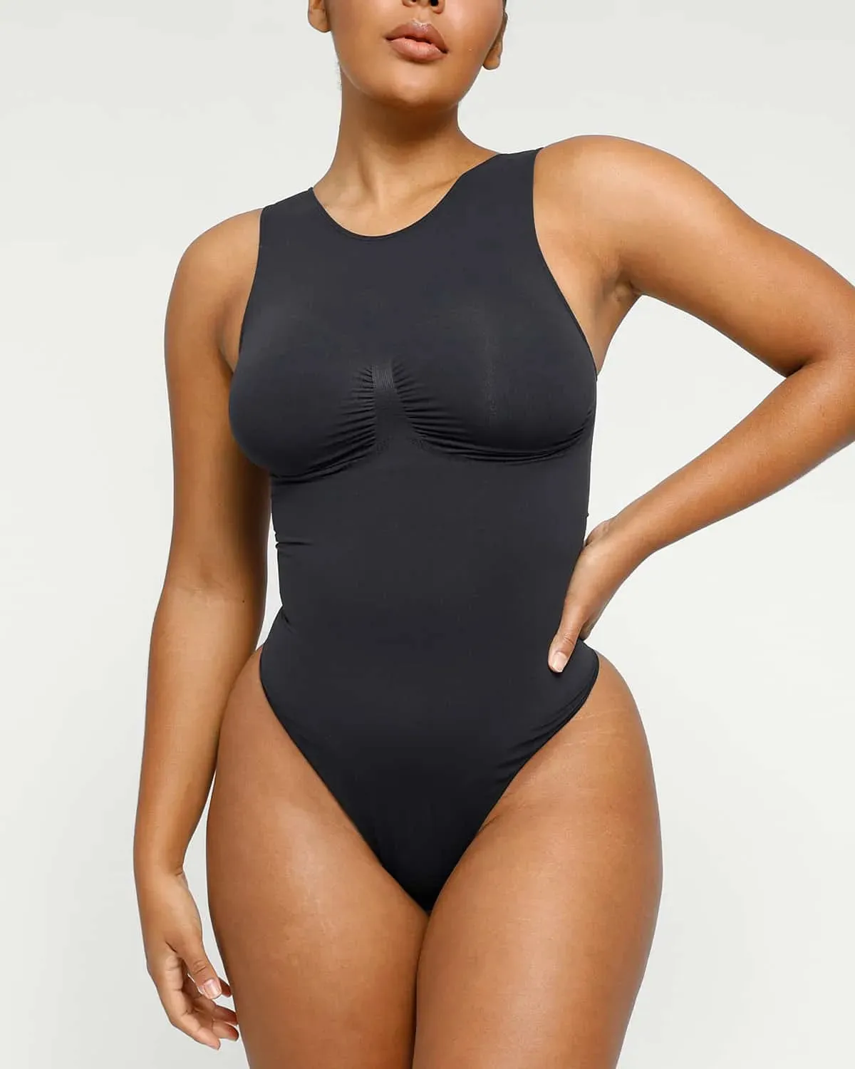 2.0 High Neck Thong Bodysuit