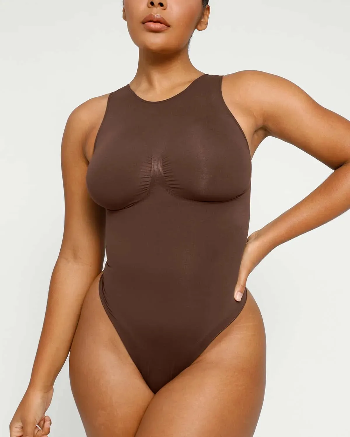 2.0 High Neck Thong Bodysuit