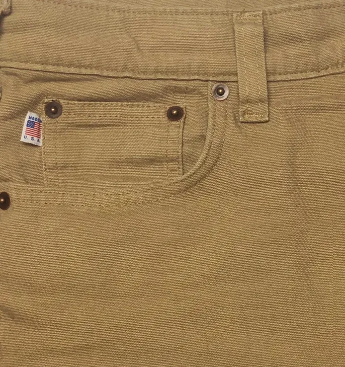 AAHCP - Men's Heritage Canvas Pant - Khaki