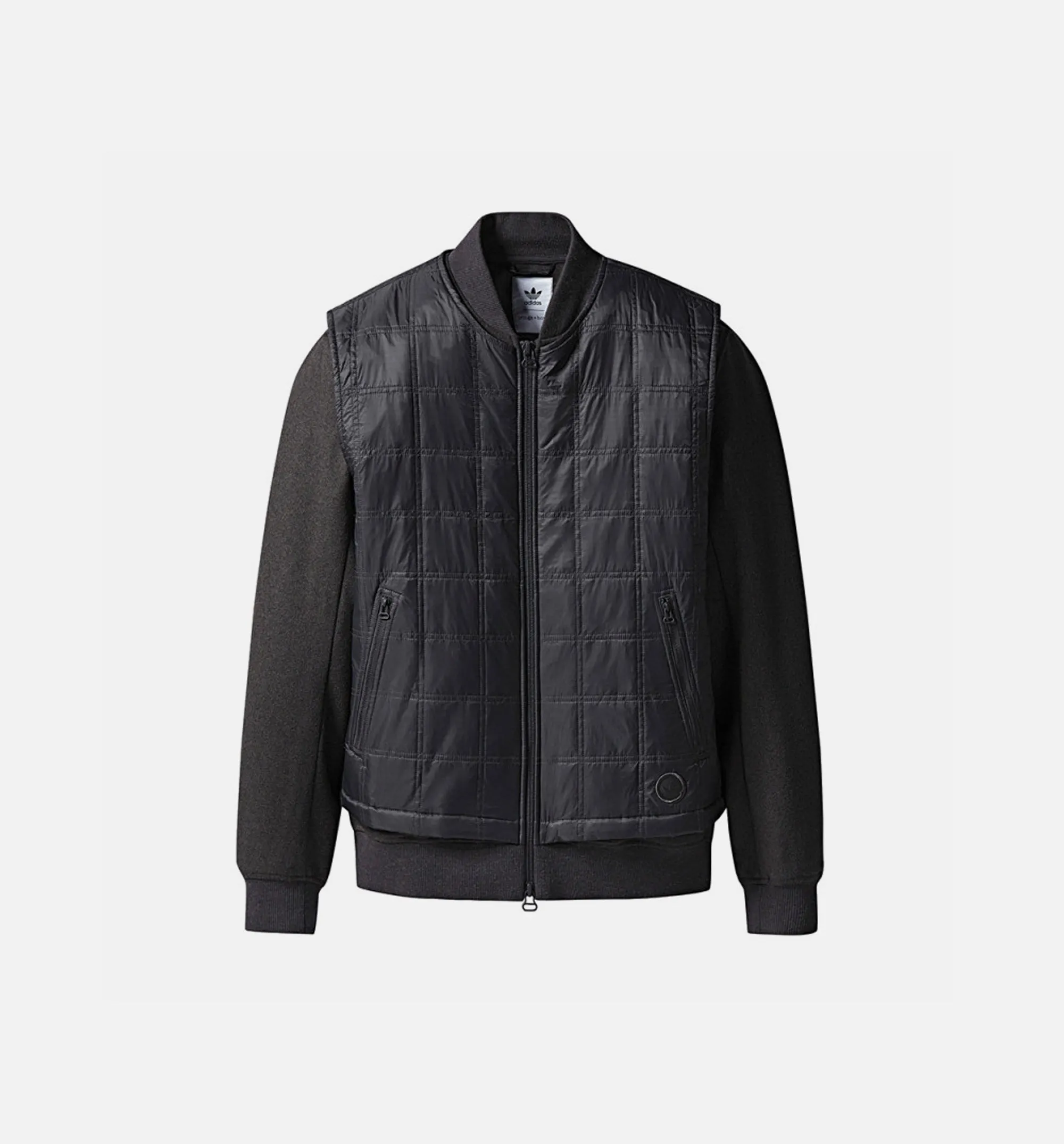 adidas Original X Wings Horns Mens Bomber Jacket - Black/Black