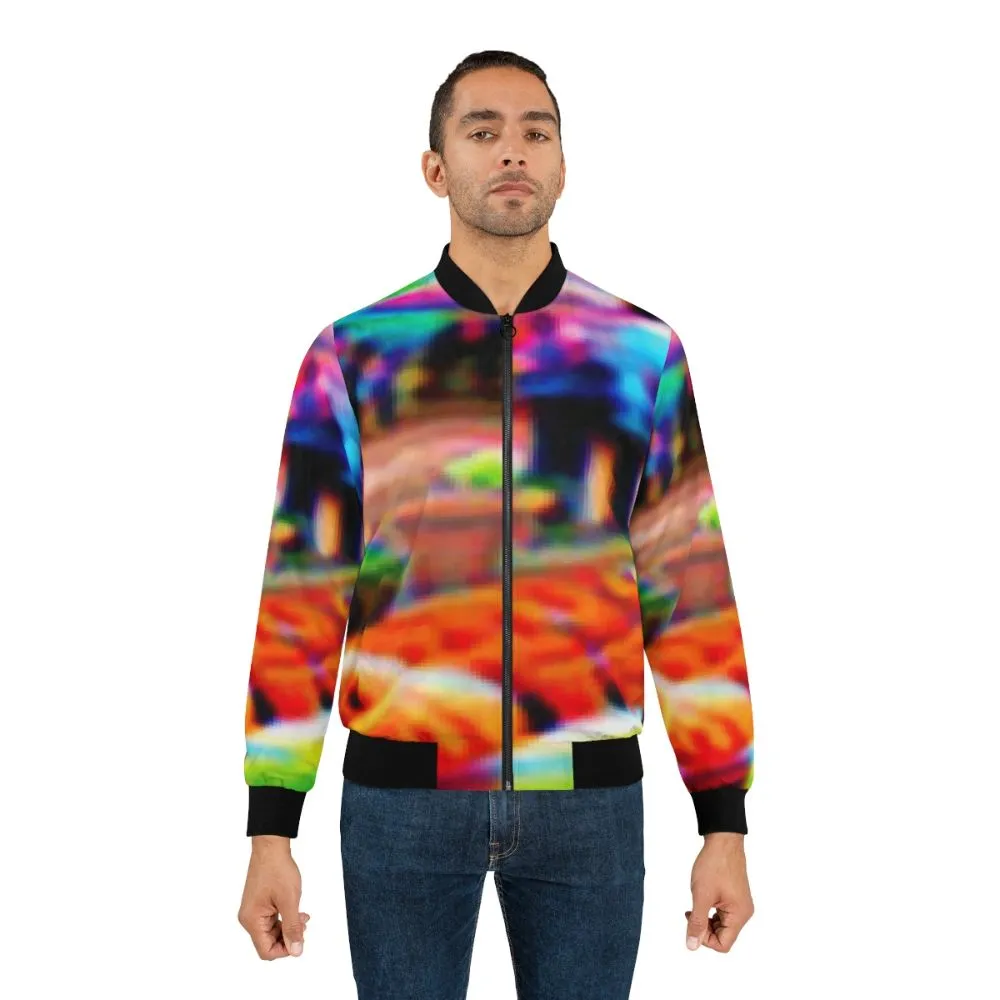 Adversarial Anti-Facial Recognition Invisibility Camouflage Bomber Jacket