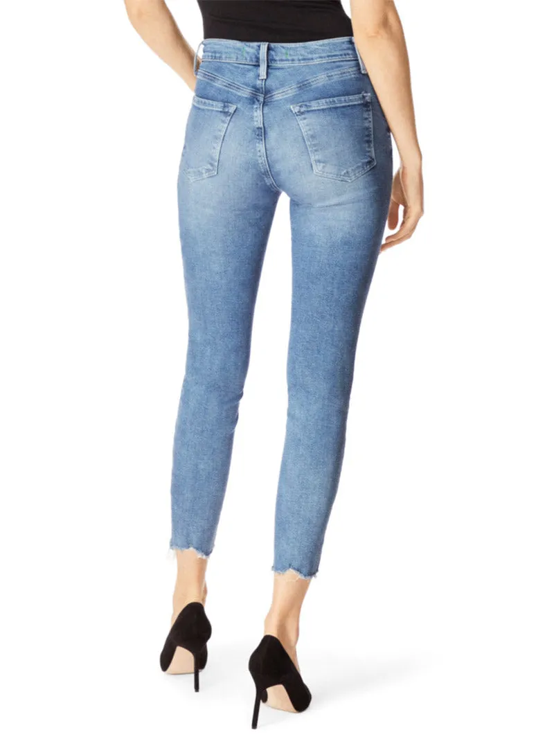 Alana High-Rise Cropped Super Skinny In Epsilon