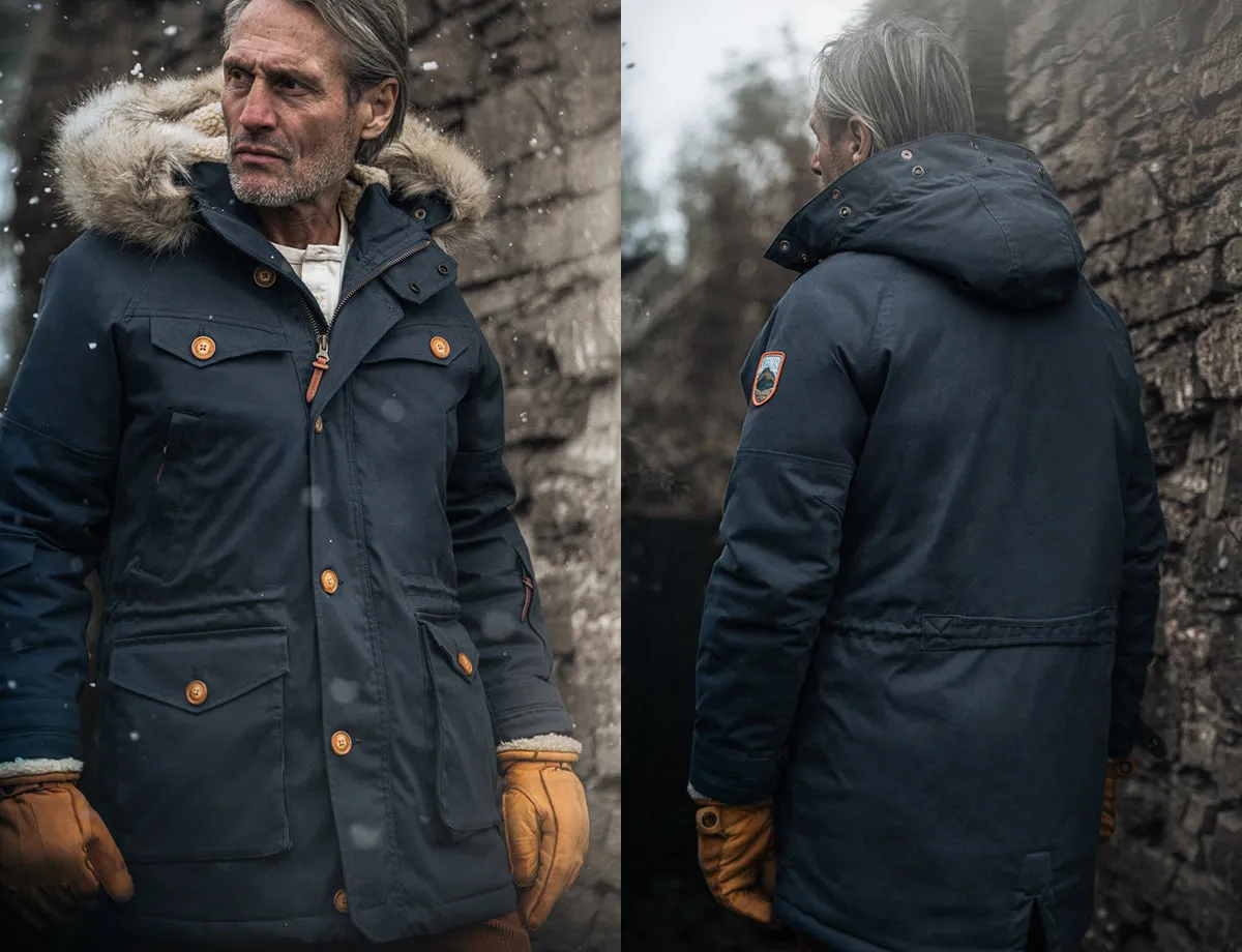 &SONS Ridge Snow Parka Navy