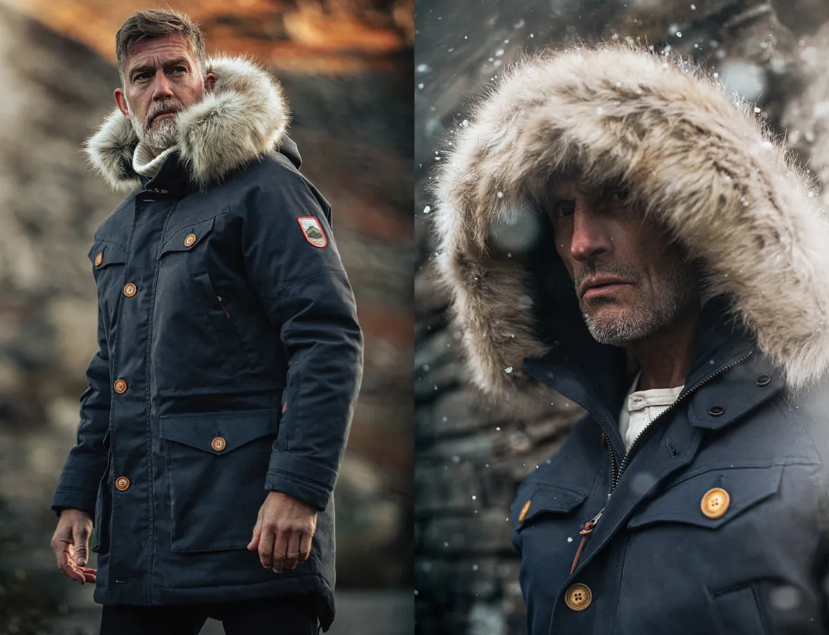 &SONS Ridge Snow Parka Navy