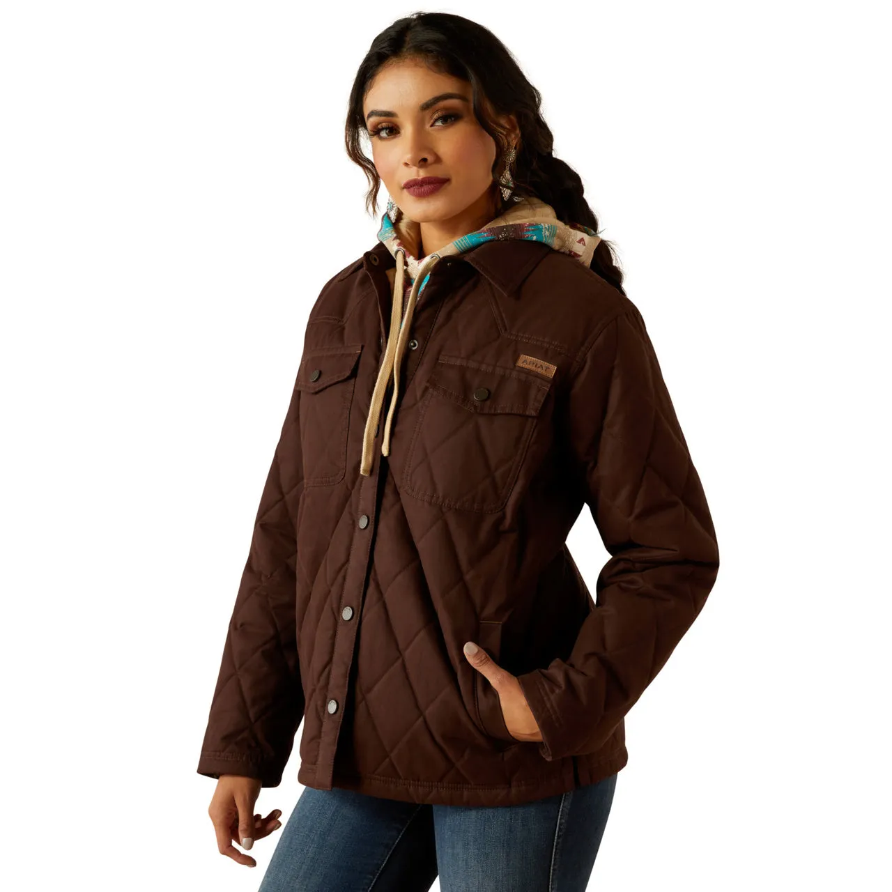 Ariat Women's Grizzly Quilted Barn Jacket