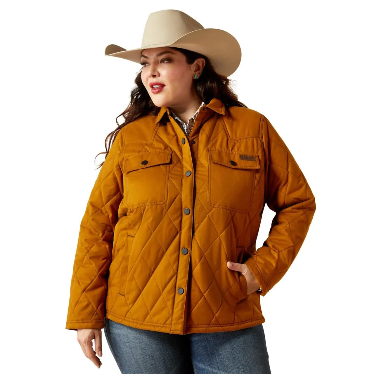 Ariat Women's Grizzly Quilted Barn Jacket