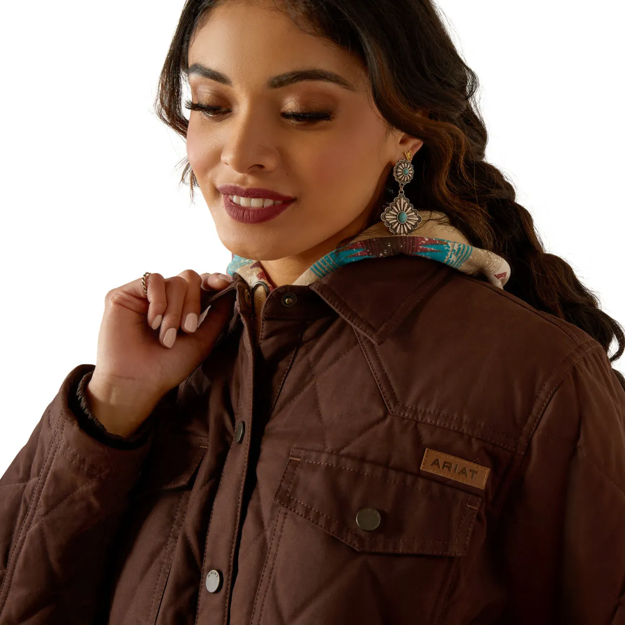 Ariat Women's Grizzly Quilted Barn Jacket