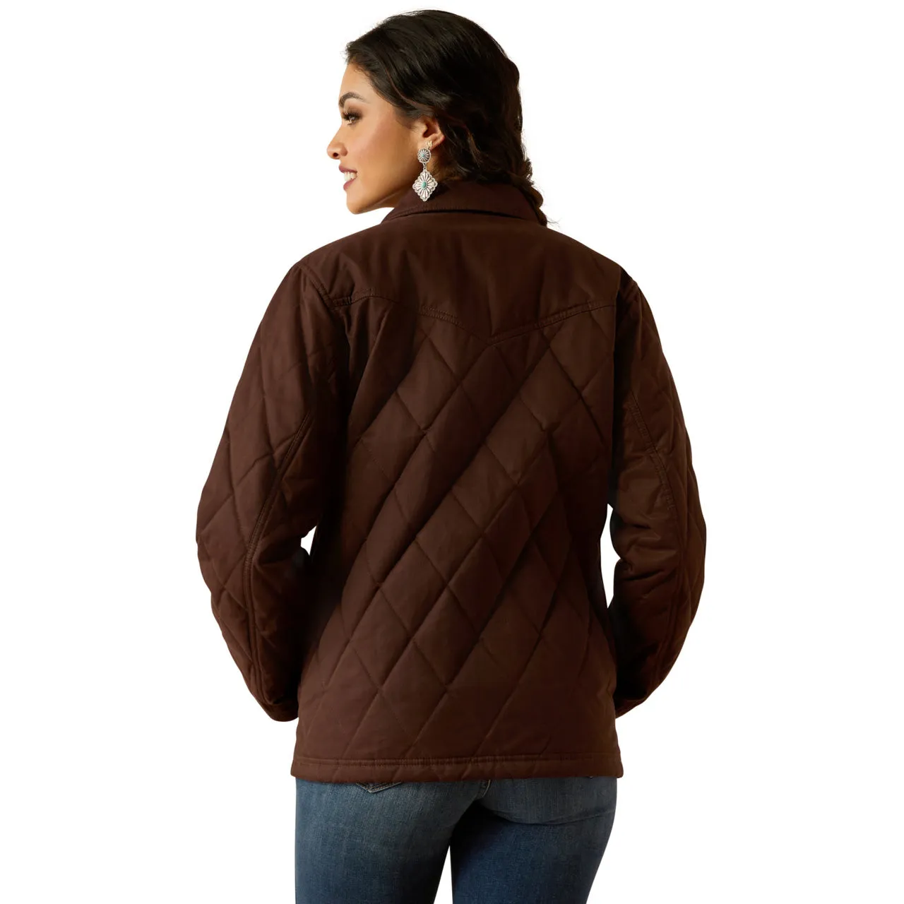 Ariat Women's Grizzly Quilted Barn Jacket