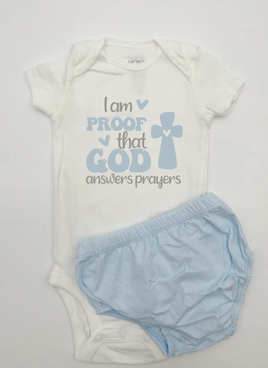 Baby Boy baptism After party 2 pcs set