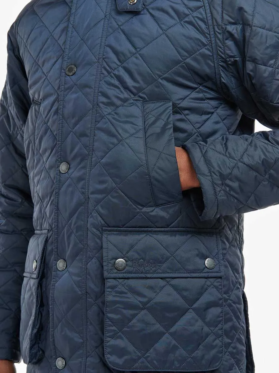 BARBOUR Ashby Quilted Jacket - Mens - Navy