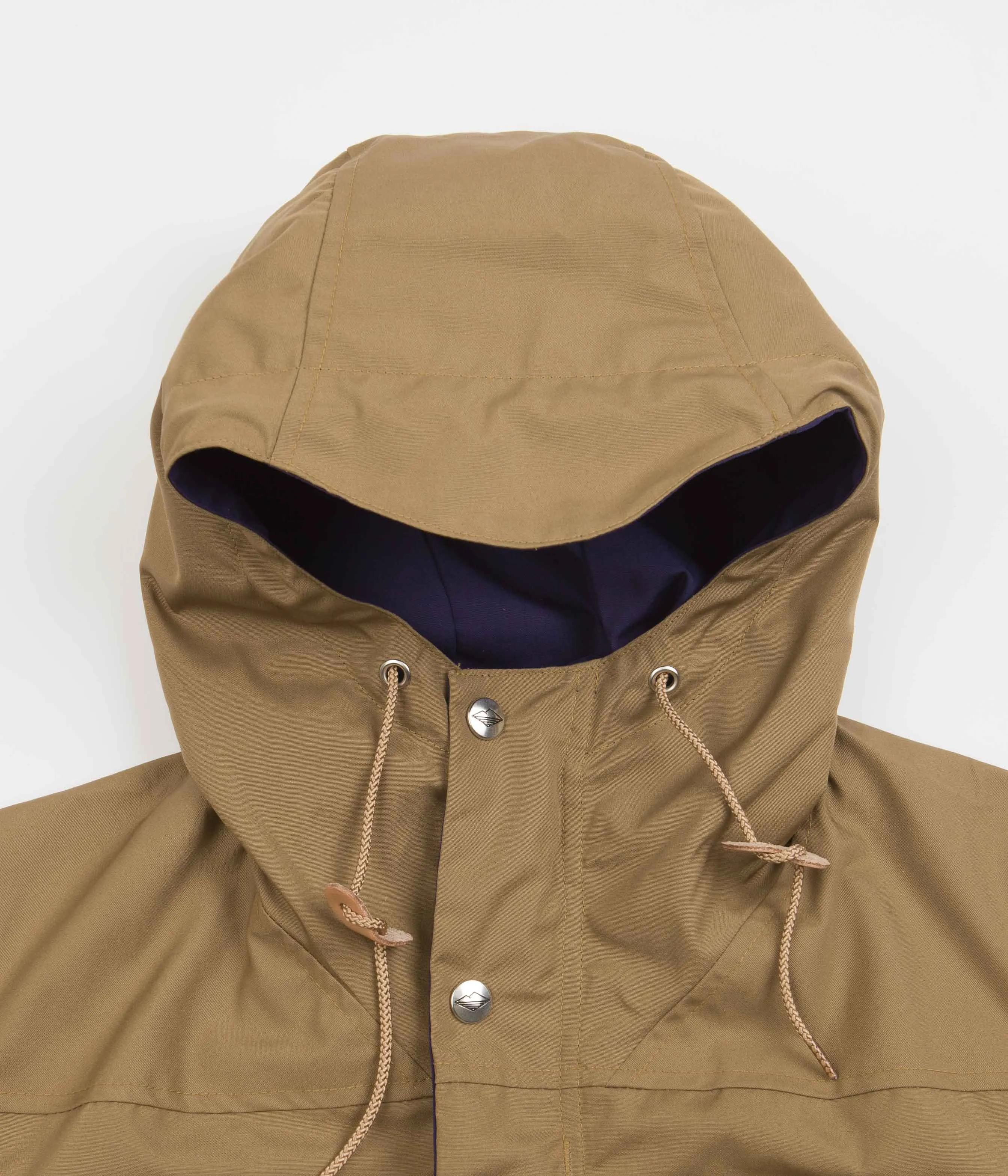 Battenwear Travel Shell Parka - Khaki / Navy