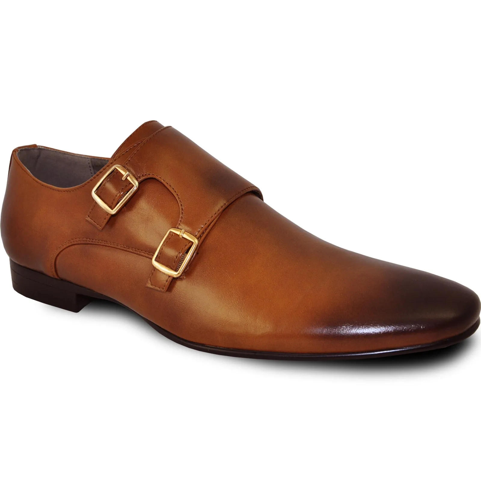 BRAVO Men Dress Shoe KLEIN-5 Loafer Shoe Tan