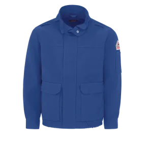 Bulwark, Men's Lightweight Nomex FR Lined Bomber Jacket, JNJ6, FR 7oz, Cat3, Royal Blue