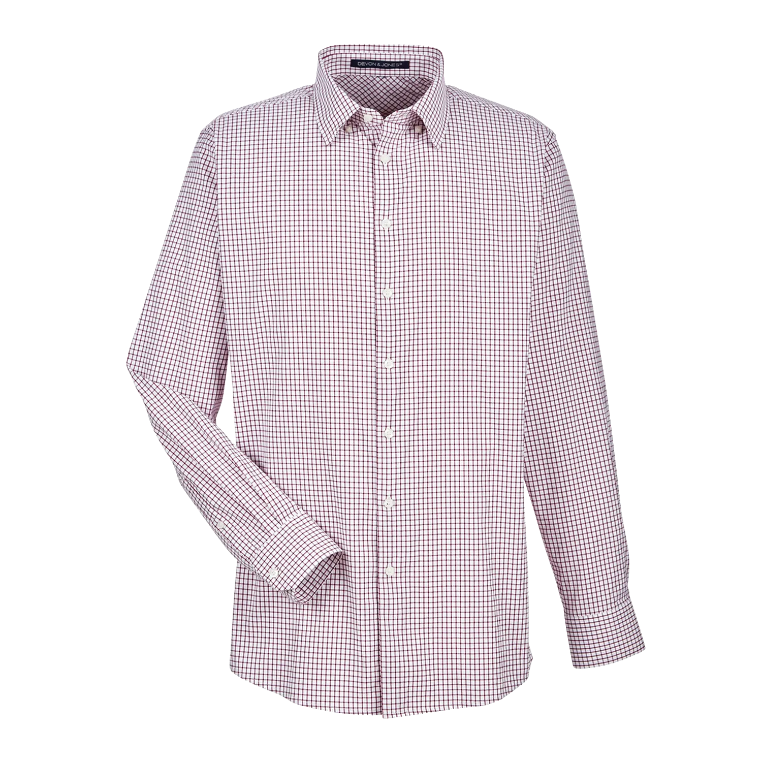 C1957M Mens CrownLux Performance Micro Windowpane Shirt