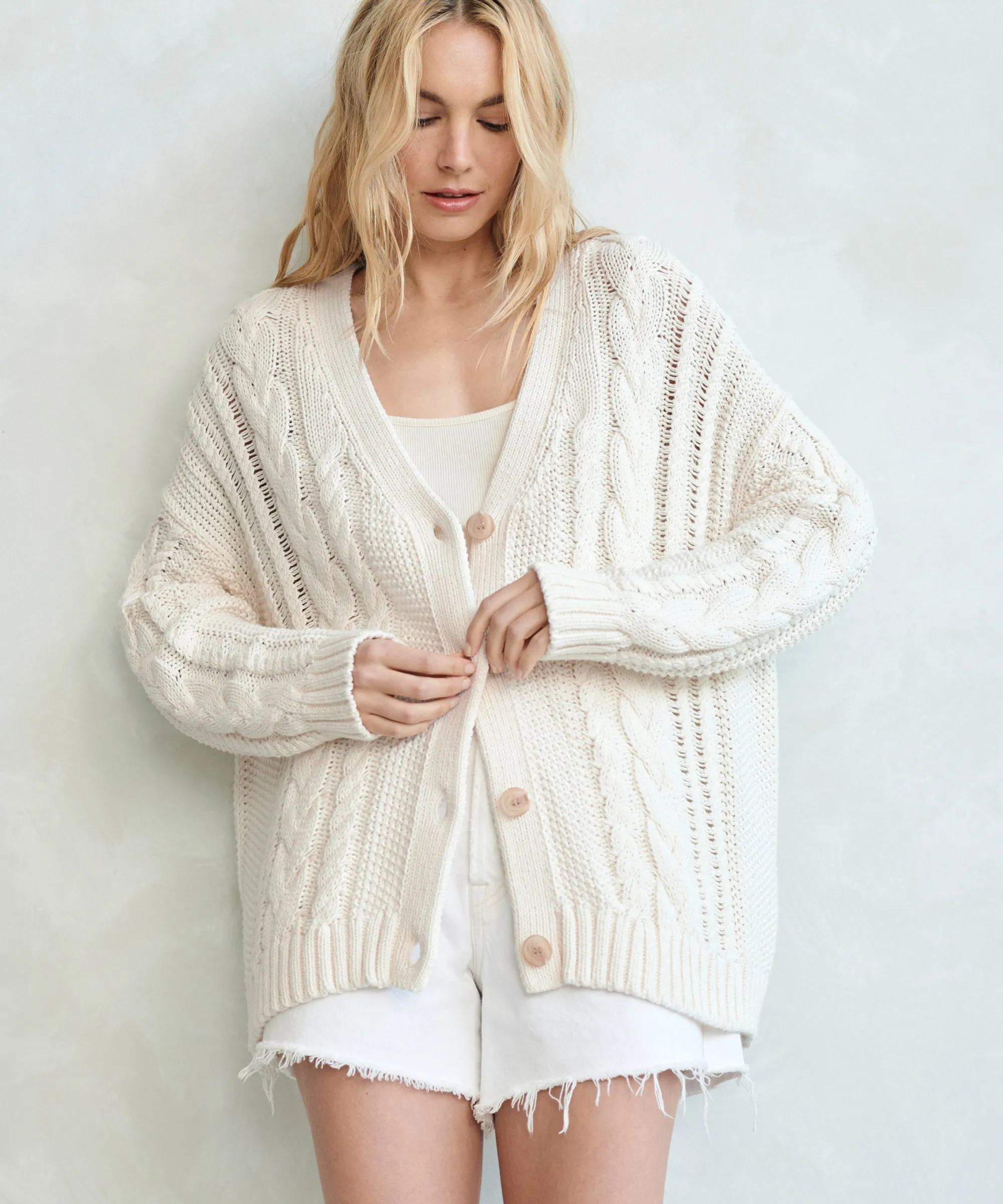 Cable Cardigan