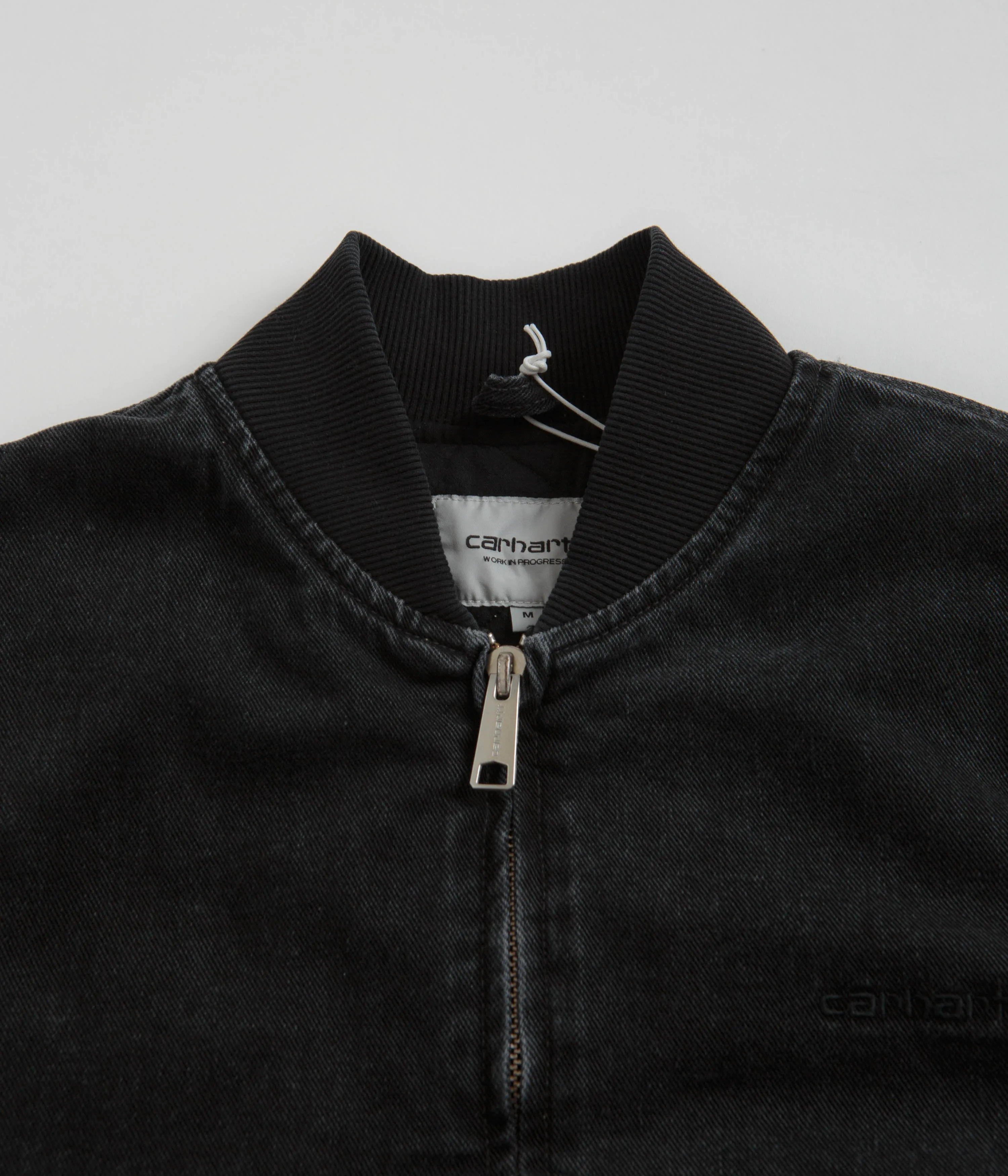 Carhartt Paxon Bomber Jacket - Black / Black