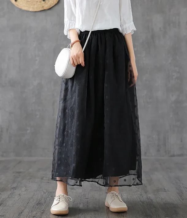 Casual Lace  loose fitting Women's Skirts  DZA200662