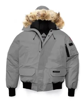 Chilliwack Bomber Jacket Boulder Grey Mens