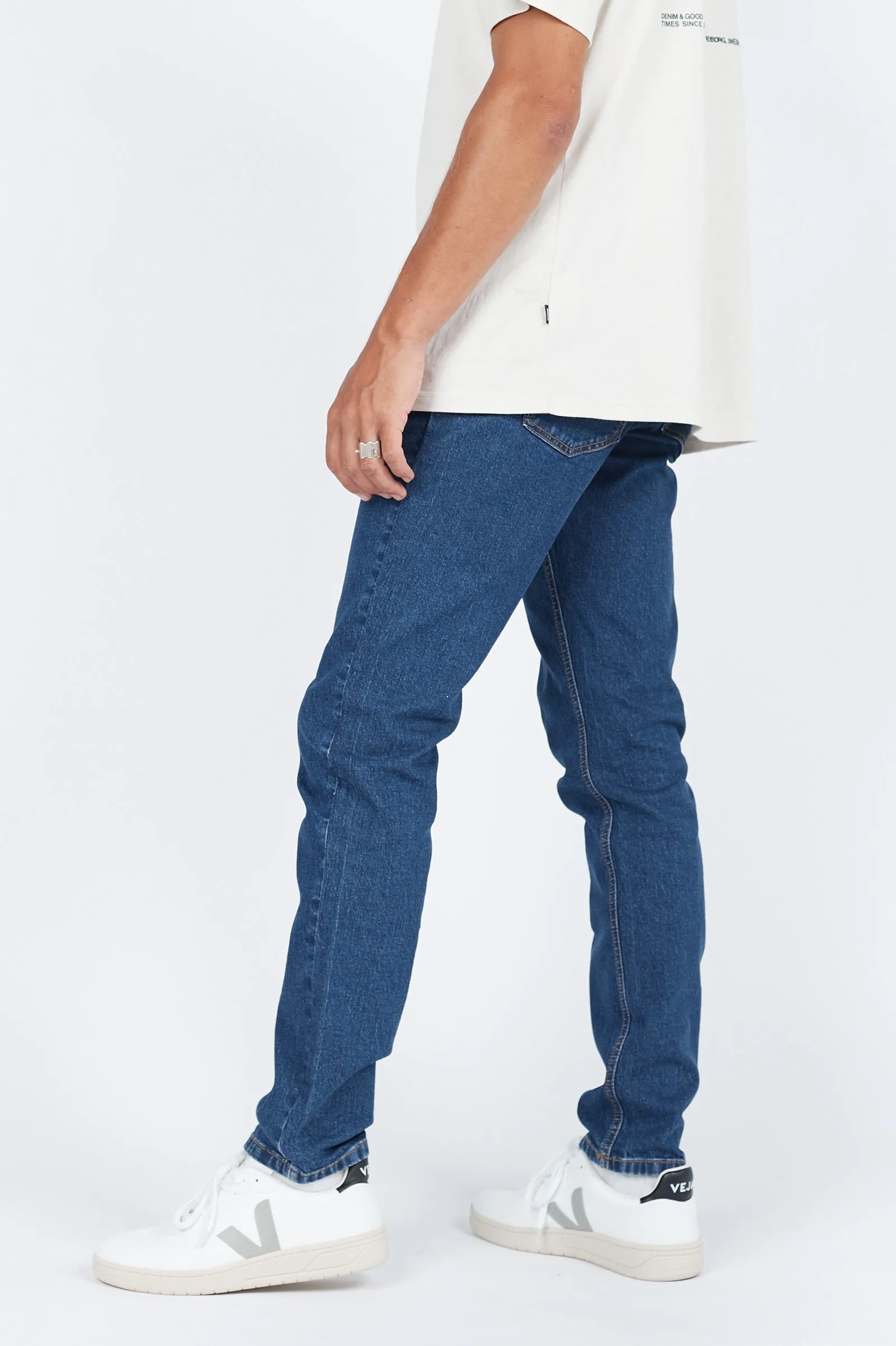 Clark Slim Jeans - Cobble Dark Retro