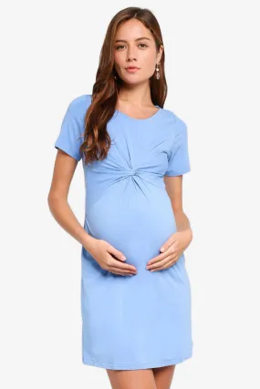 Clea Nursing Short Sleeve Nursing Dress Perry