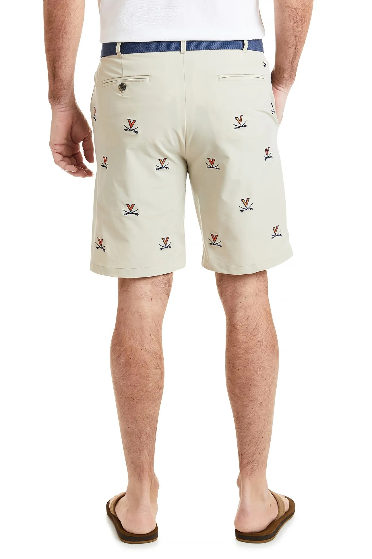 Collegiate ACKformance Short Khaki with UVA