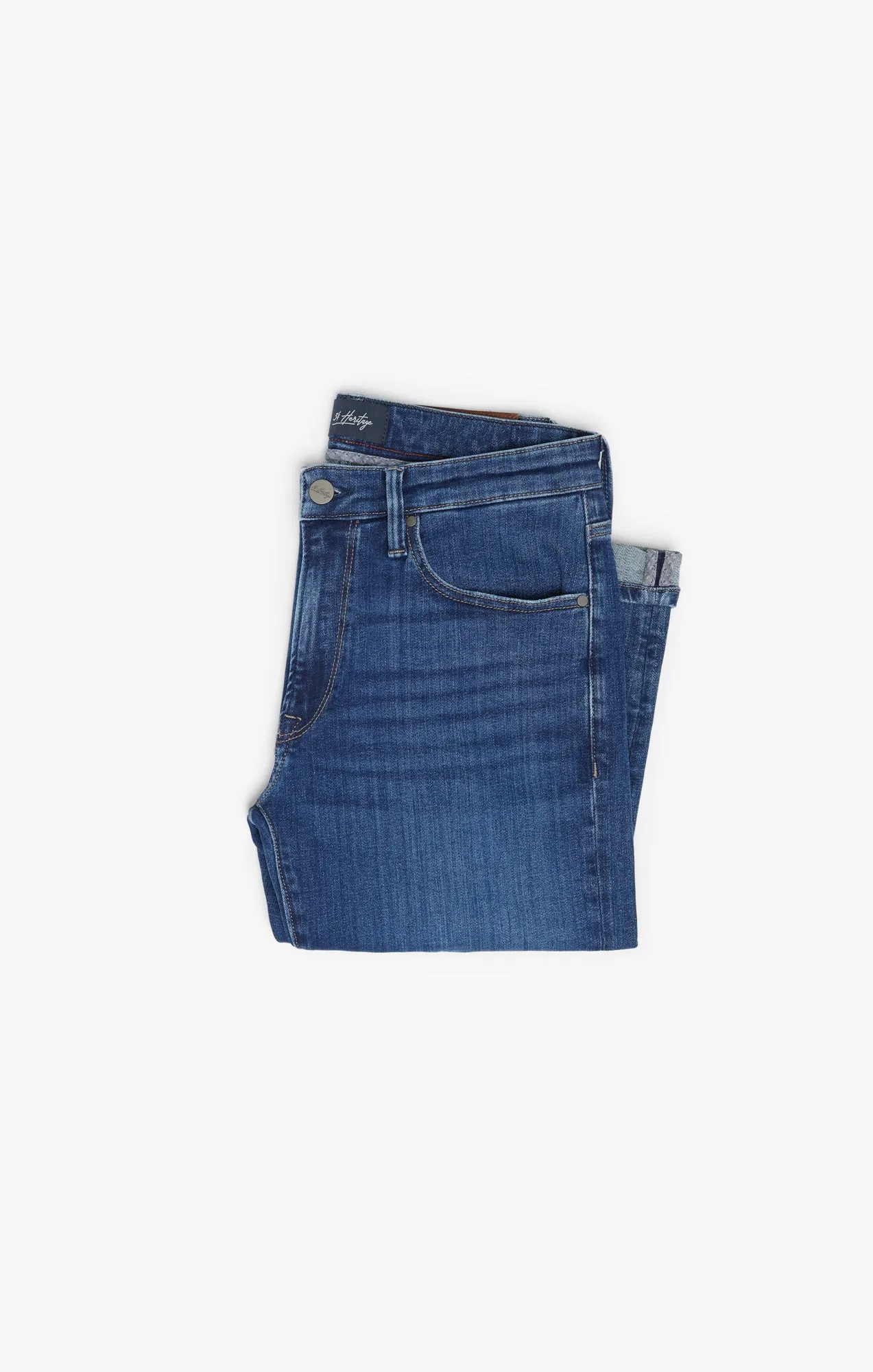 Courage Straight Leg Jeans in Deep Brushed Organic