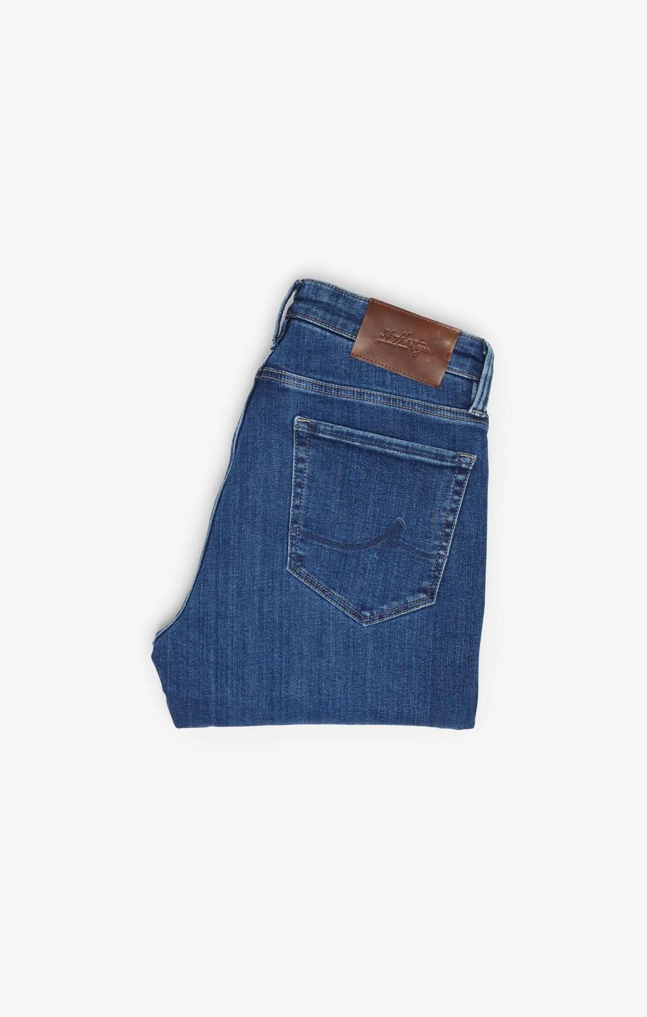 Courage Straight Leg Jeans in Deep Brushed Organic