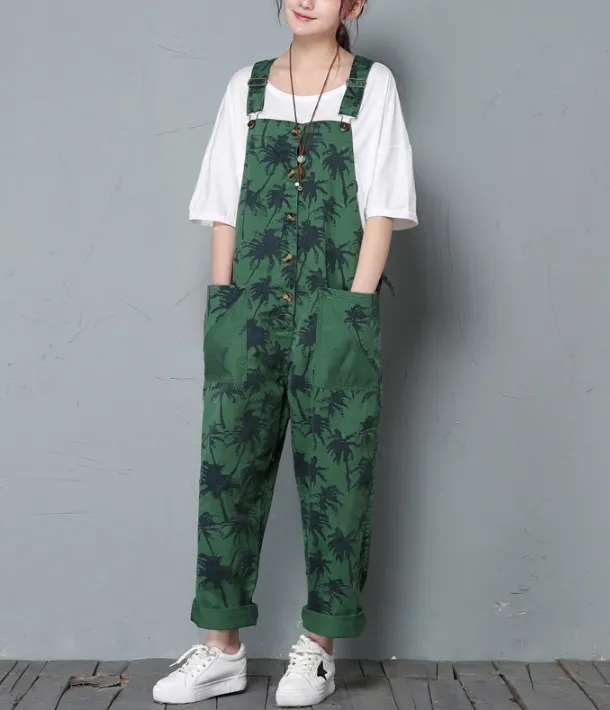 Denim Casual Spring Denim Overall Loose Short Women Jumpsuits QYCQ05117