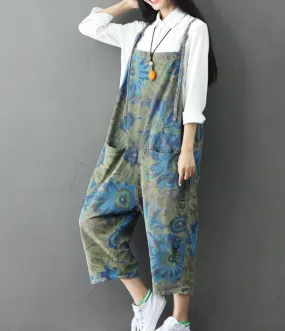 Denim Loose Casual Summer Denim Overall Loose Women Jumpsuits CNHK07164