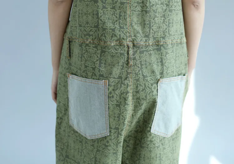 Denim Loose Casual Summer Denim Overall Loose Women Jumpsuits CNHK07254