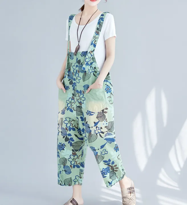 Denim Loose Casual Summer Denim Overall Loose Women Jumpsuits CNHK07255