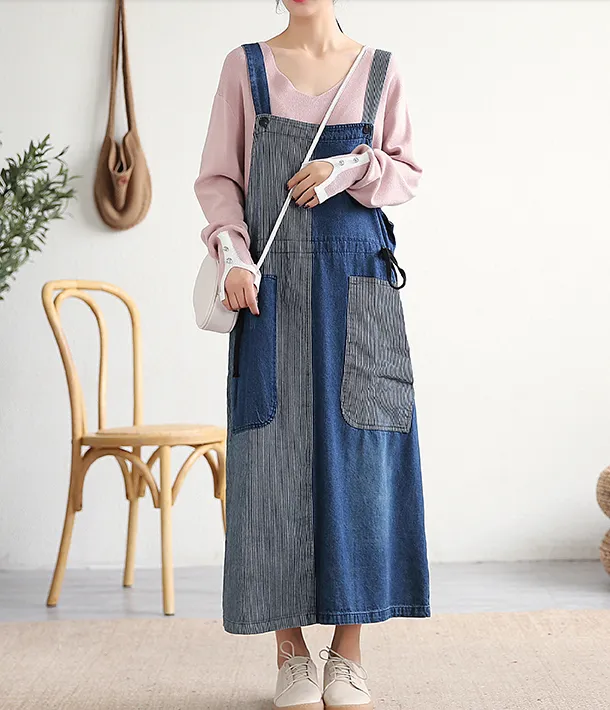 Denim Summer Spring Jumpsuits Women loose Overall DZA20642