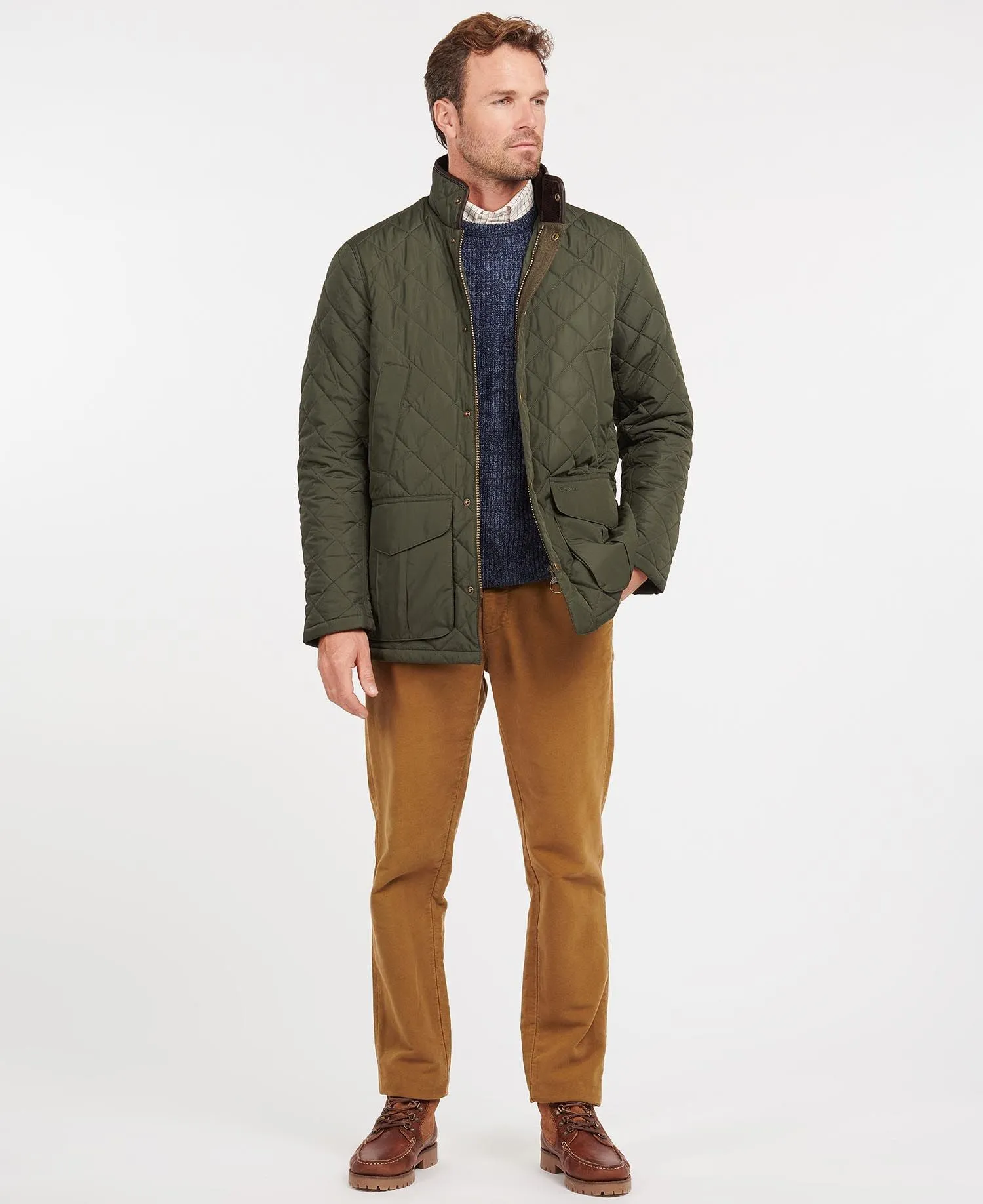 Devon Quilted Jacket - Sage