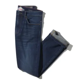 Edward Stretch Straight Fit Denim - Blue Wash