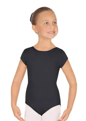 Eurotard Microfiber Youth Short Sleeve Leotard