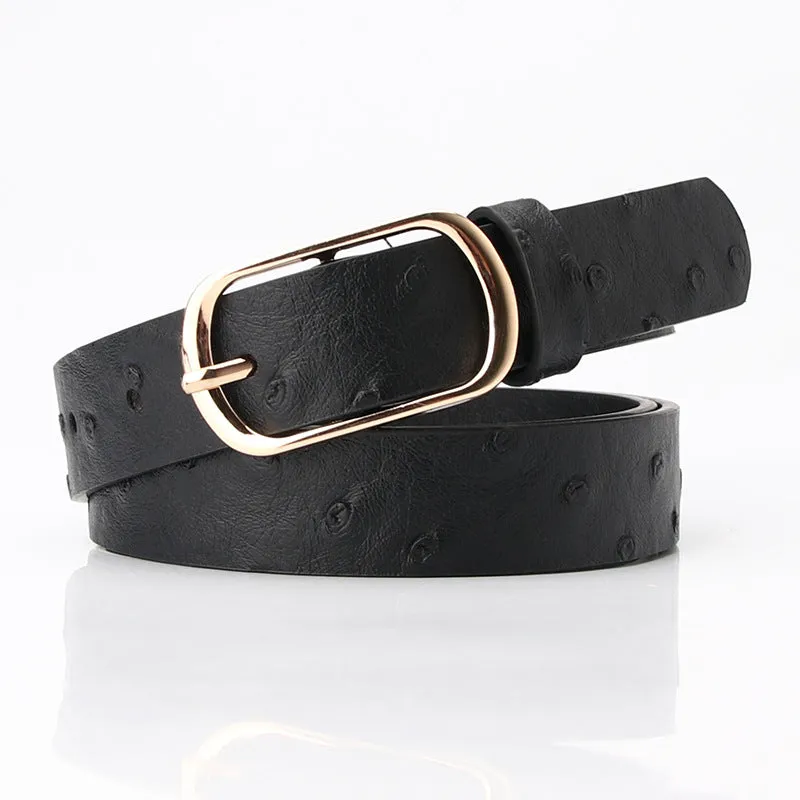 Fashionable All-Match Pin Buckle Pant Belt Women's Overcoat Dress Sweater Decoration Belt