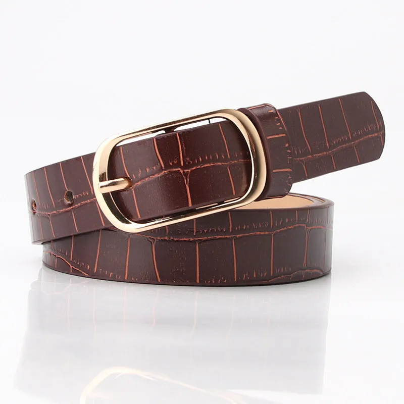 Fashionable All-Match Pin Buckle Pant Belt Women's Overcoat Dress Sweater Decoration Belt