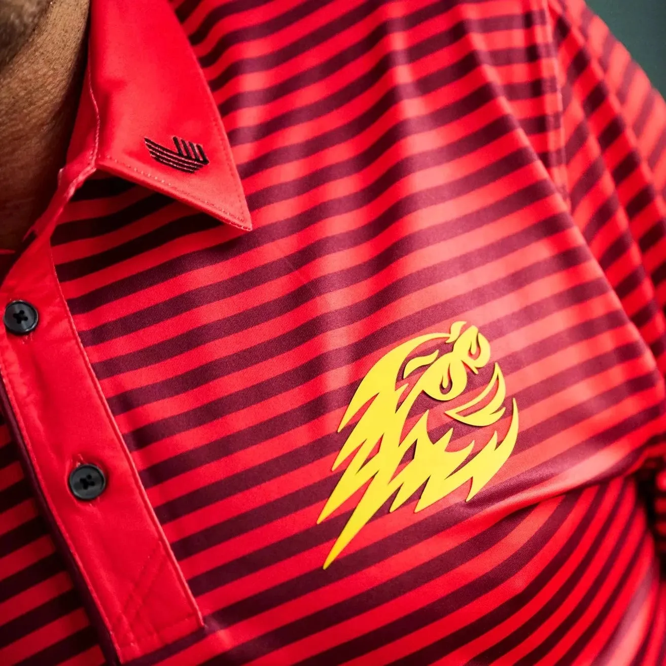 Fireballs GC | Men's Stripe Polo