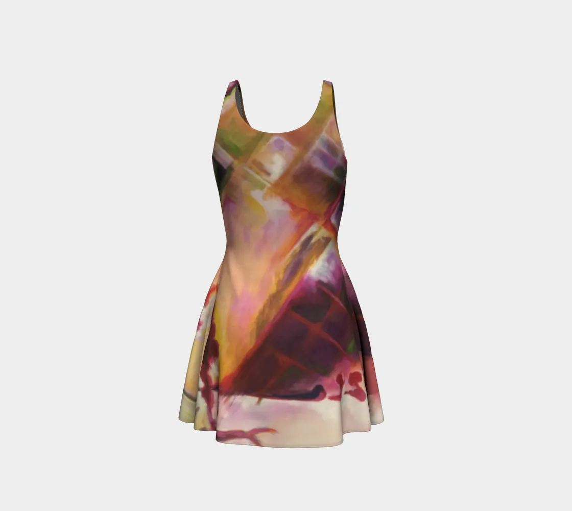 Flair dress - ‘My Planet Abstract’