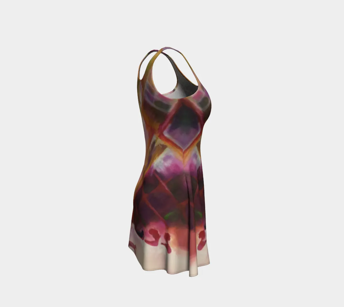 Flair dress - ‘My Planet Abstract’