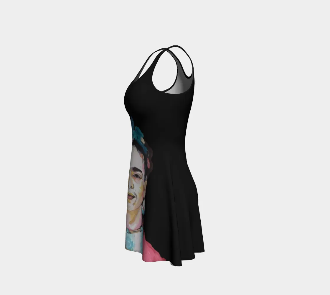 Flare dress - Frida 2 black