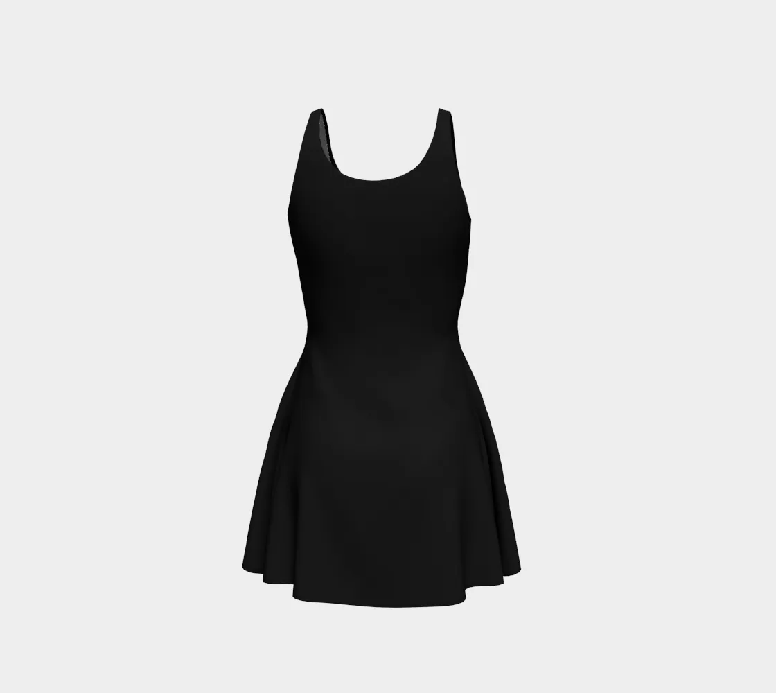 Flare dress - Frida 2 black