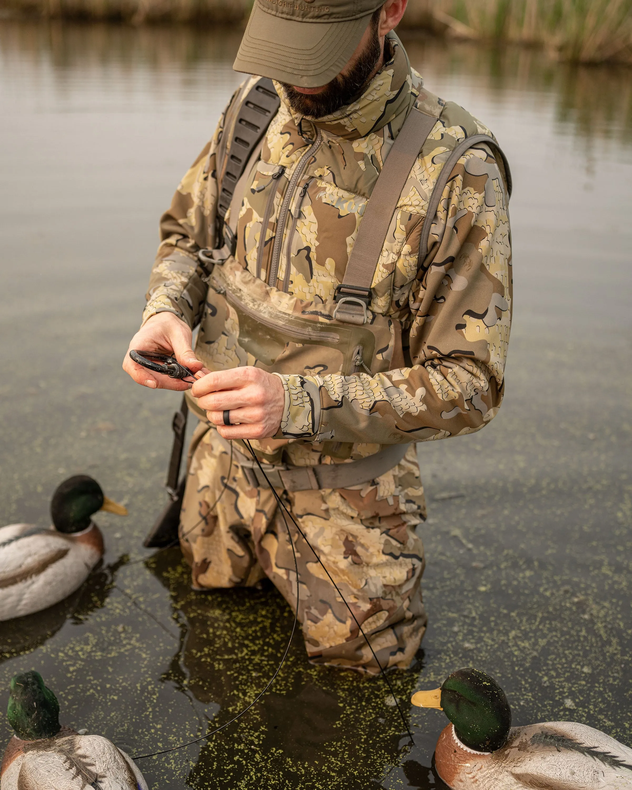 Flyway Insulated Vest | Gunmetal