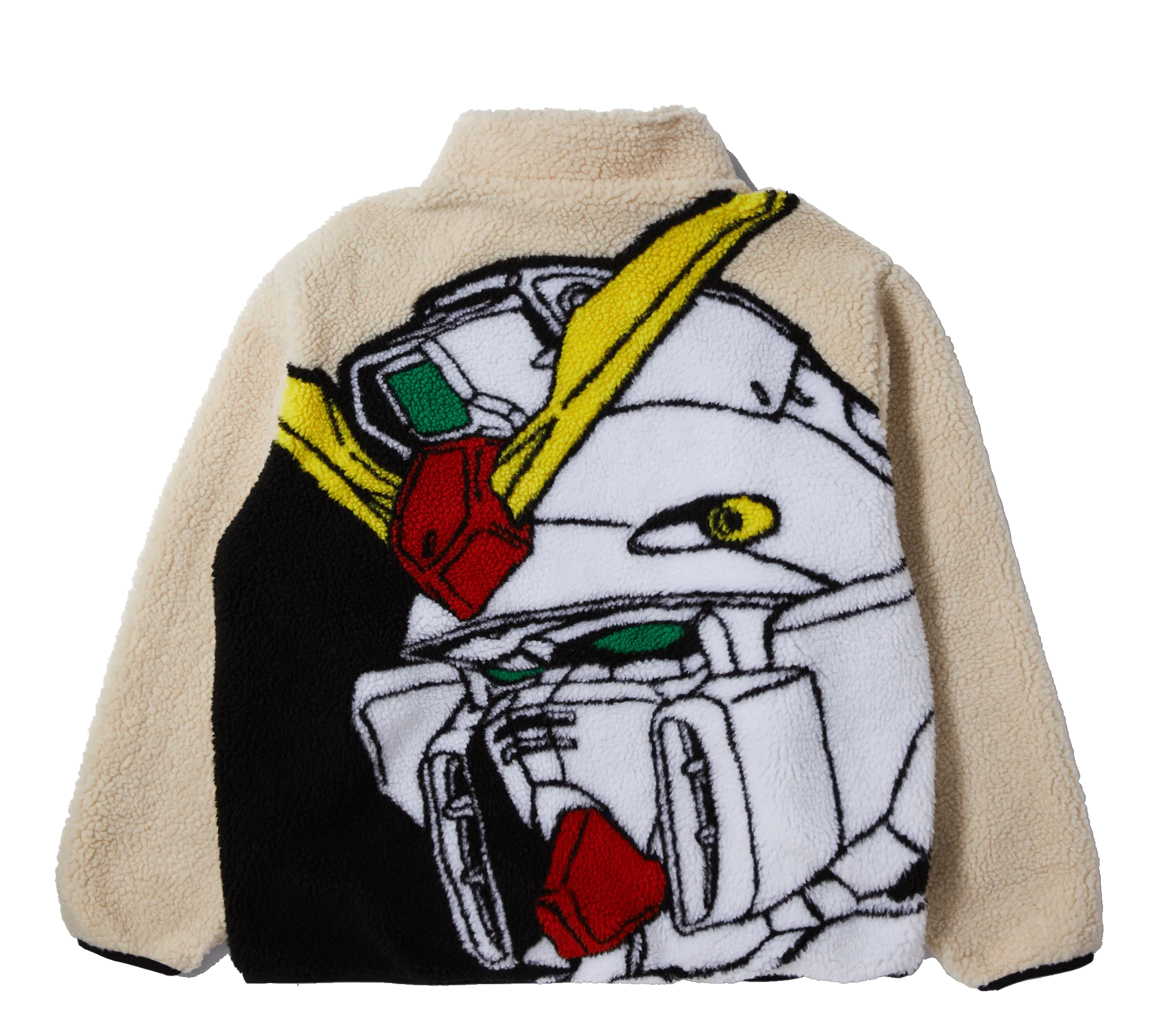 Gundam Wing x HUF Zero-One Sherpa Jacket