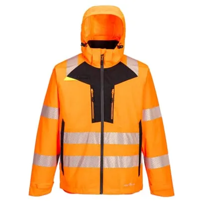 Hi-Visibility 4-in-1 Waterproof Jacket with Reversible Bodywarmer - DX466