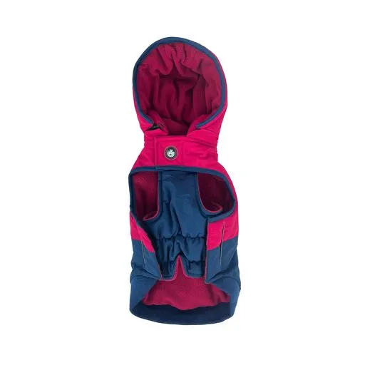 Huskimo Snow Parka Dog Coat - Hot Pink